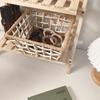 Style Handmade Paper Rope Woven Storage Basket For Jewelry And Snacks Organizer