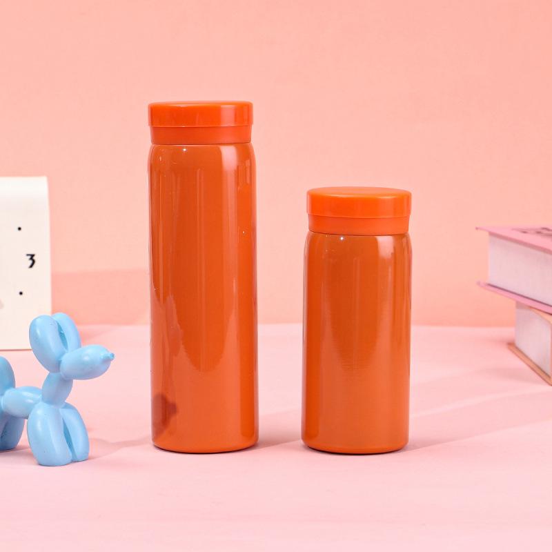 Mini Cute 304 Stainless Steel Thermos Cup - Portable Vacuum Insulated Gift for Couples 200ml