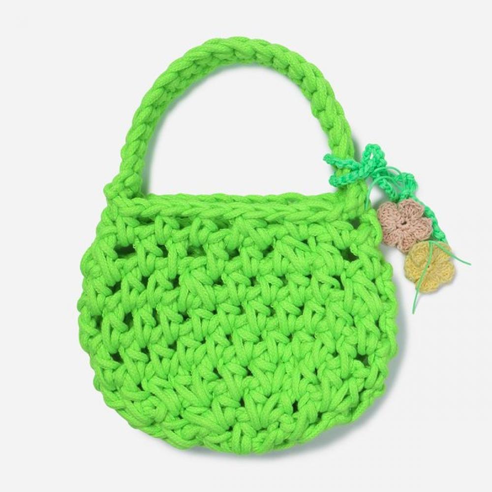 Thursday Island Knitting Bag Fluorescent Green T264mbp236w