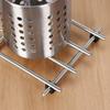 Silver Stainless Steel Trivets Non-Slip Feet Baking Pans Holder Insulation Pads  Living Room