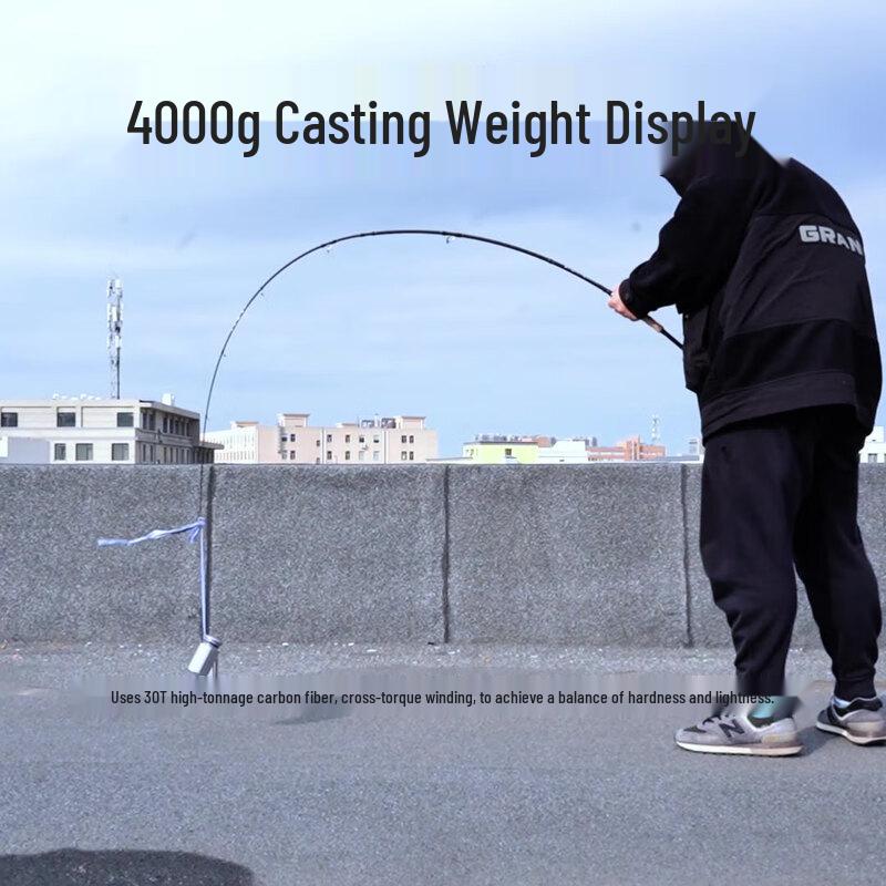 Brangdy Carbon Fiber Spinning Lure Rod