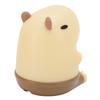LED Night Light Snotty Capybara Cartoon Rechargeable Bedside Lamp for Bedroom Dormitory Decoration Boys Girls Present
