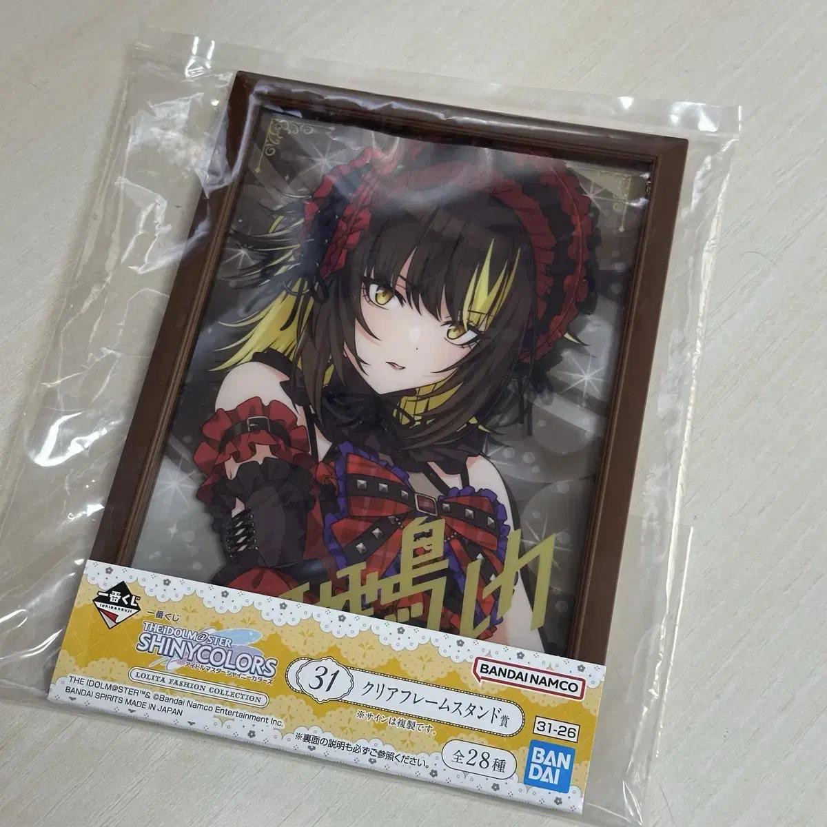 

Shanimas Aimas Первая лотерея Kuji Luca Прозрачная фоторамка Подставка Акрил