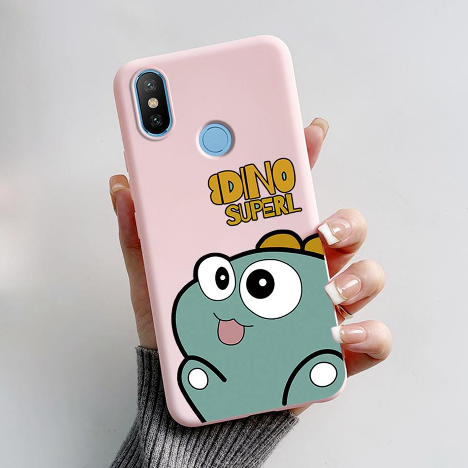 Case For Xiaomi Mi A2 Lite MiA2 Cute Bear Cartoon Frog Soft Silicone Phone Case Bumper For Xiaomi Mi A2 Lite A2lite Back Cover