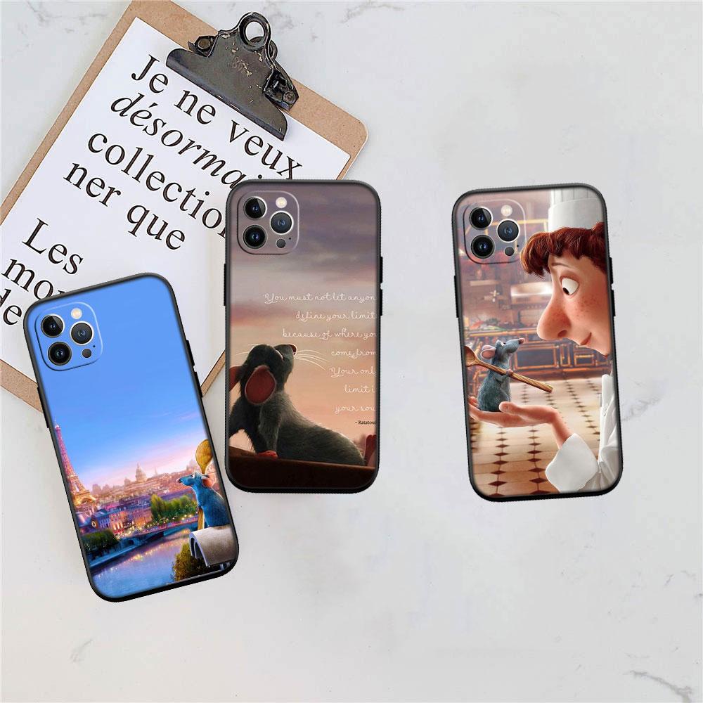 CJ43 Disney Ratatouille Soft Shell Phone Case for OPPO A3 Pro A72 A74 A76 A77 A77S A78 A79 A94 A95 A18 A40M A58