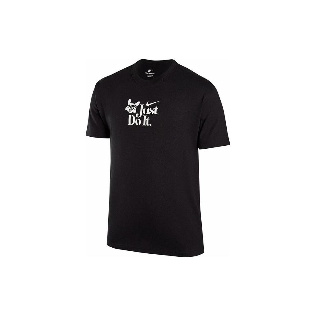 Nike Just Do It Corgi T-Shirt  Black  Men s FV1129-010 XL