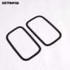 Rear Fog Light Lamp Cover Trim For Hyundai Venue - 2024 2025 Carbon Fiber Foglight Bumper Protector Exterior Accessories