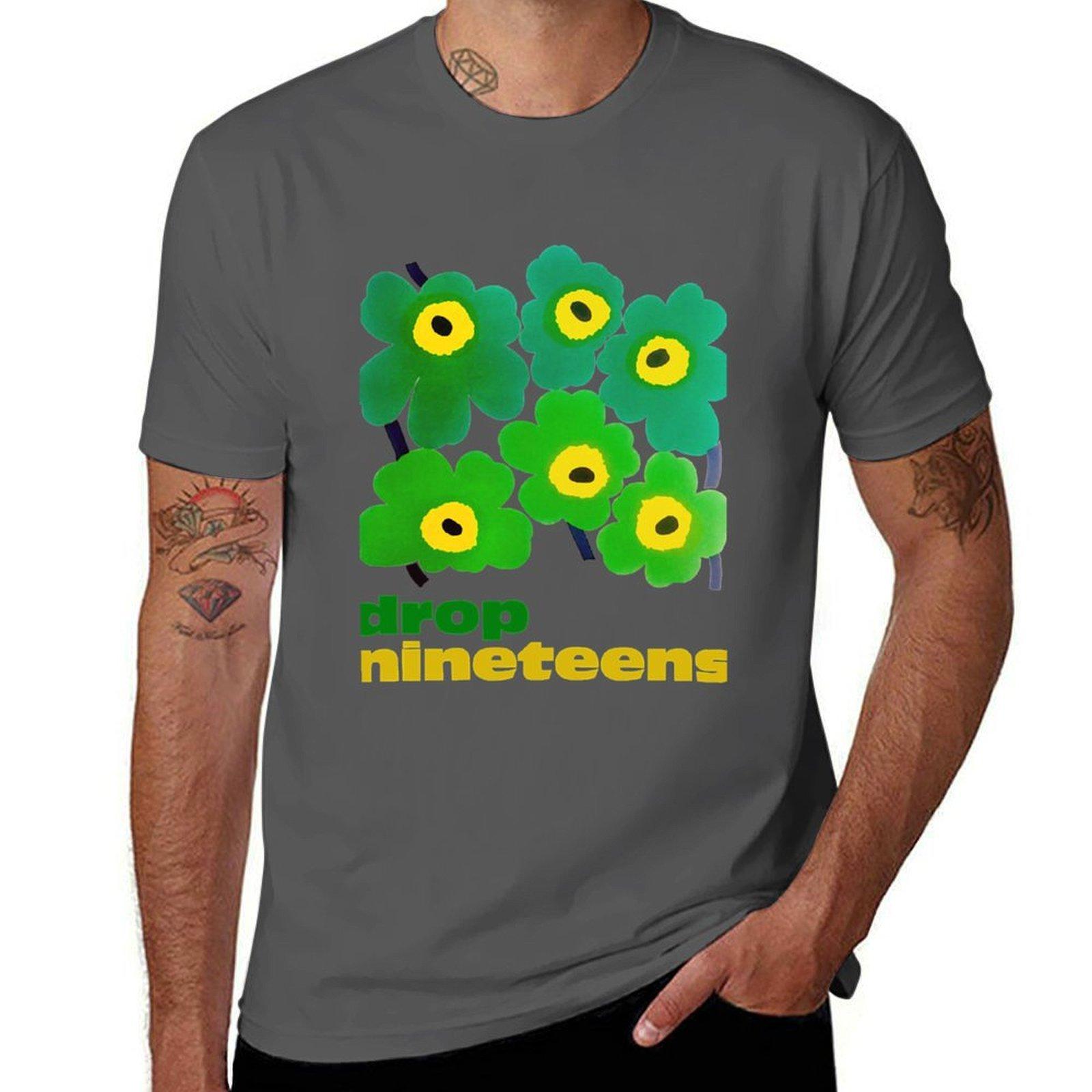 

Drop Nineteens 90s Shoegaze Fan Design Gift For Fans, Gift Halloween Day, Gift Thanksgiving, T-Shirt man t shirt graphic T-Shirt 4XL