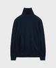 NOIRER Cashmere Cotton Turtleneck (Navy)