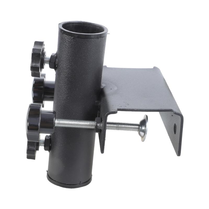 Sturdy Iron Adjustable Balconies Umbrellas Holders Portable Accessory for Outdoor Patios Deck Windproof Designs