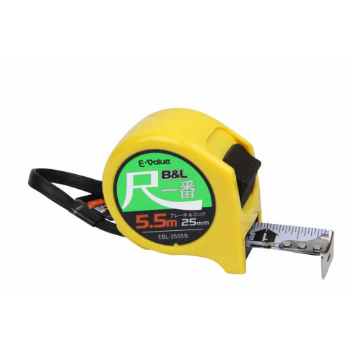 E-Value B&L EBL-2555S Convex Scale, 5.5m, 25mm Wide