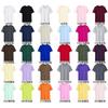 Pure cotton T-shirt women's round neck short-sleeved T-shirt logo advertising shirt group clothing trendy brand women's top solid color clothes
