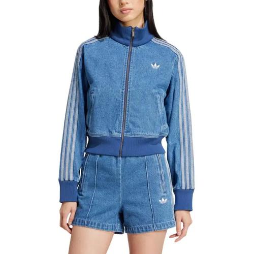 Adidas Adicolor ג'ינס Track Top אינדיגו ג'ינס JD2570 נשים