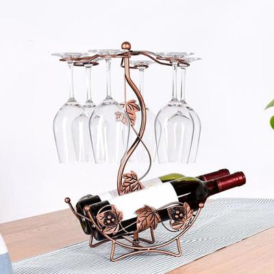 Great Wine Glass Stand Freestanding Metal Multi-use