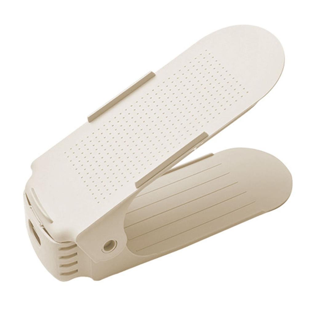 Shoe Rack Innovative Double Layer Storage Shoe Holder Space Saving Shoes Bracket for Home Dormitory