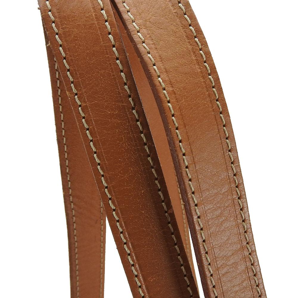 Used CELINE Tote Bag Macadam leather/PVC Brown Shoulder