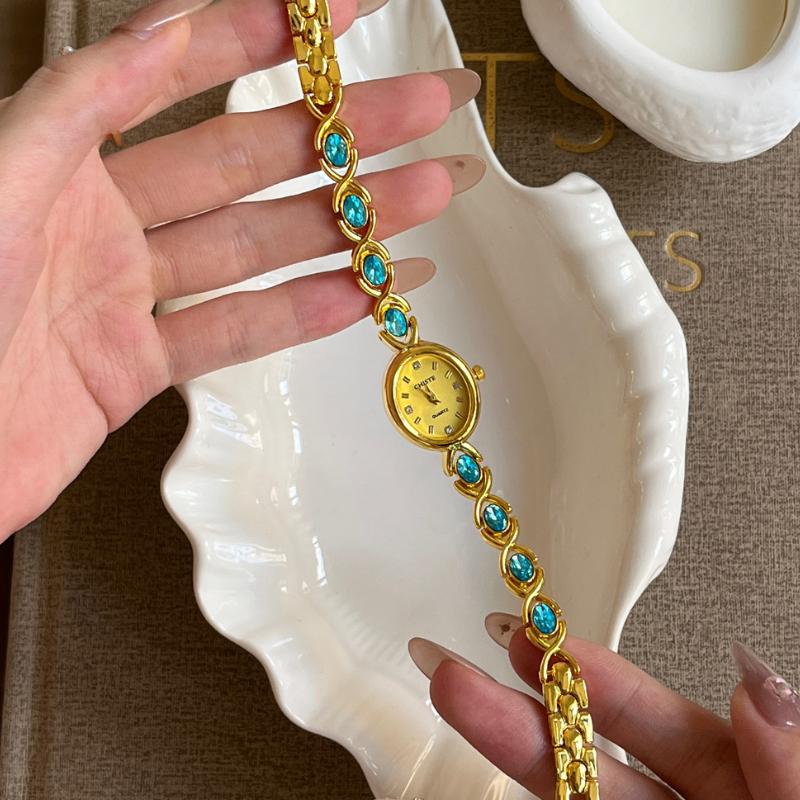 Luxury Minimally Casual Oval Dial Quartz Watch Fashion Bracelet Strap Wristwatch Women Clock Dropshipping Relogio Feminino Gifts
