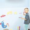 Wall Decoration Static Stickers Children's Room Kitchen Home Self-adhesive Wall Stickers Transparent Static Wall Protection Film