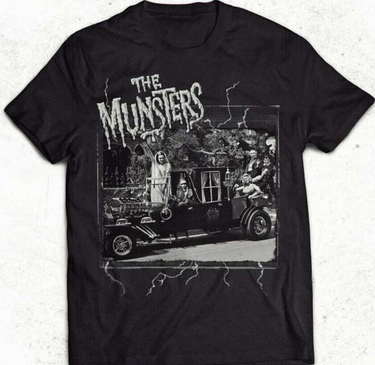 The Munsters Gift For Dad Mom Halloween T Shirt Full Size S-5XL HS26 Unisex T-Shirt XXL