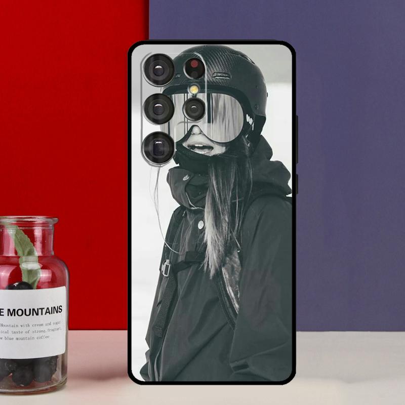 Cool Sports Snowboarding Funda Case For Samsung Galaxy S25 Ultra S9 S10 S20 S21 FE S22 S23 Plus S24 Ultra Phone Cover