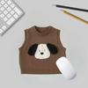 Cute Sweater Print Mouse Pad Office Dormitory PC Table Mat Portable Non-slip Rug Desktop Decoration