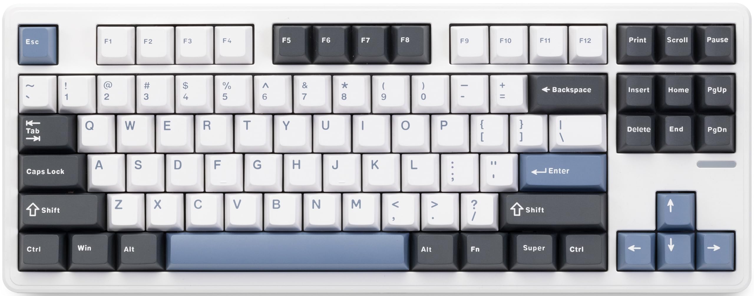 

SmackApe Impact 80 Mechanical Low JIS Japanese US English Gasket Hot VIA US Keyboard, 3-Way Wireless, Latency, Tenkeyless, TKL, Layout, Layout, Mount,