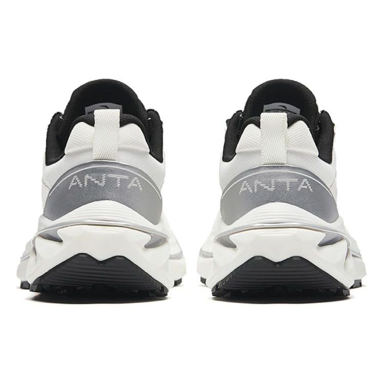 Anta Išbandykite Pro bėgimo takais batus Lengvi Smūgių sugėrimas Žemo profilio Vyriški sportbačiai Balta Juoda 912425512-8