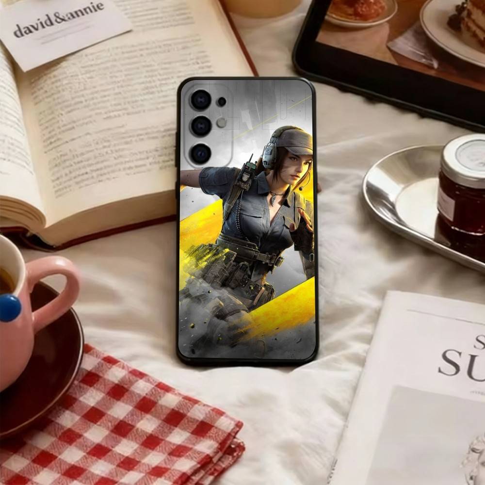 Military game Soldier Phone Case For Samsung S25,S24,S21,S22,S23,S30,Ultra,S20,Plus,Fe,Lite,Note,10,Soft Black Cover
