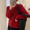 DAFIFY Dámská móda Ležérní Podzim Zima Jednobarevné svetry s dlouhým rukávem a výstřihem do O