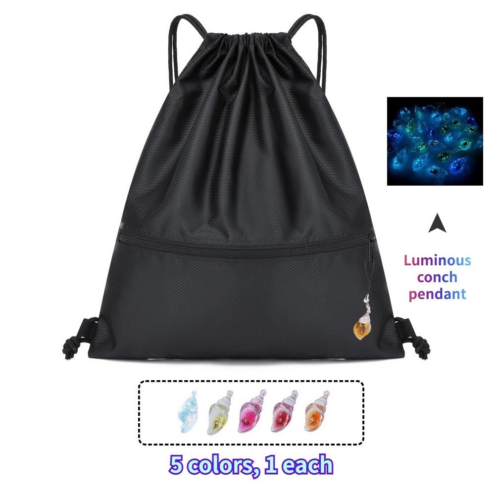 Foldable Drawstring Backpack – Lightweight, Waterproof Bag for Hiking, Travel & Outdoor