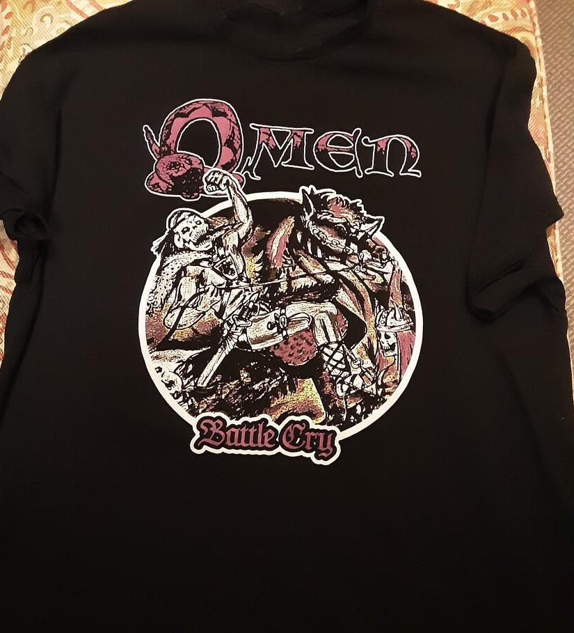 VTG Omen Battle Cry shirt T-Shirt All Size S To 5XL TS1058 S