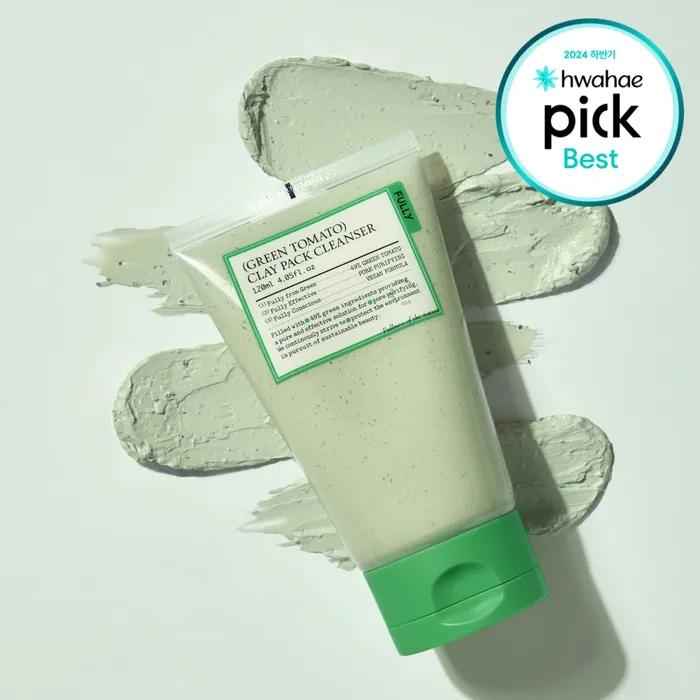 [SET] Fully Vegan Green Tomato 4-piece Set (Cleanser 1+Toner 1+Serum 1+Cream 1)