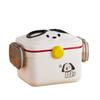 Dust-proof Cartoon Medicine Box Large Capacity Pill Container Double-layer Medicine Box  Office