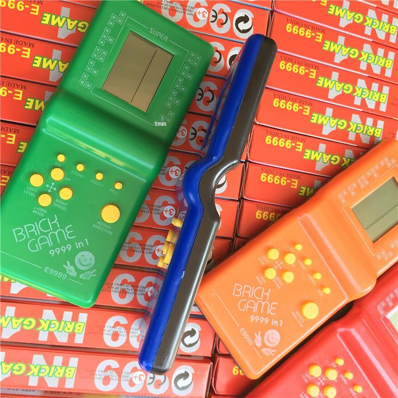 Klassische Mini Tetris Konsole: Nostalgisches Handheld-Spiel für Kinder