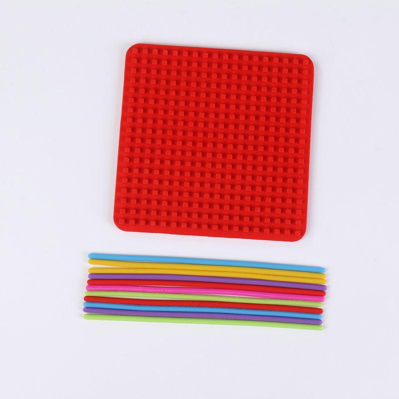 Children's Silicone Sensory Activity Board - Creative Twist & Focus Training Toy