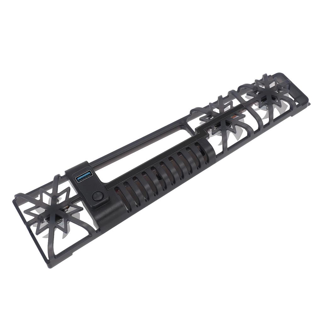 Game Console Cooling Fan RGB Light USB Cooling Fan Magnetic Multiple Fan Speed Game Console Cooler for PS5 Slim