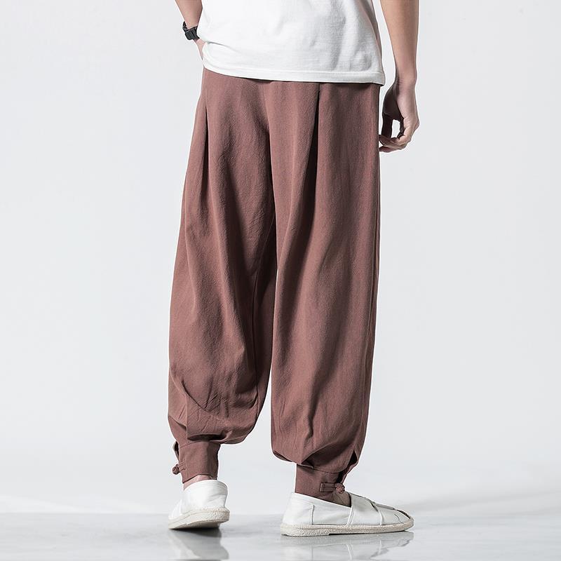 Loose Fit Men's Pants Required Casual Spring Summer Long Pant