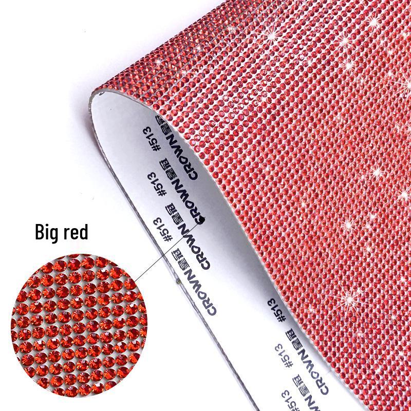 Self-Adhesive Rhinestone Sheets for DIY Car Decoration and Jewelry