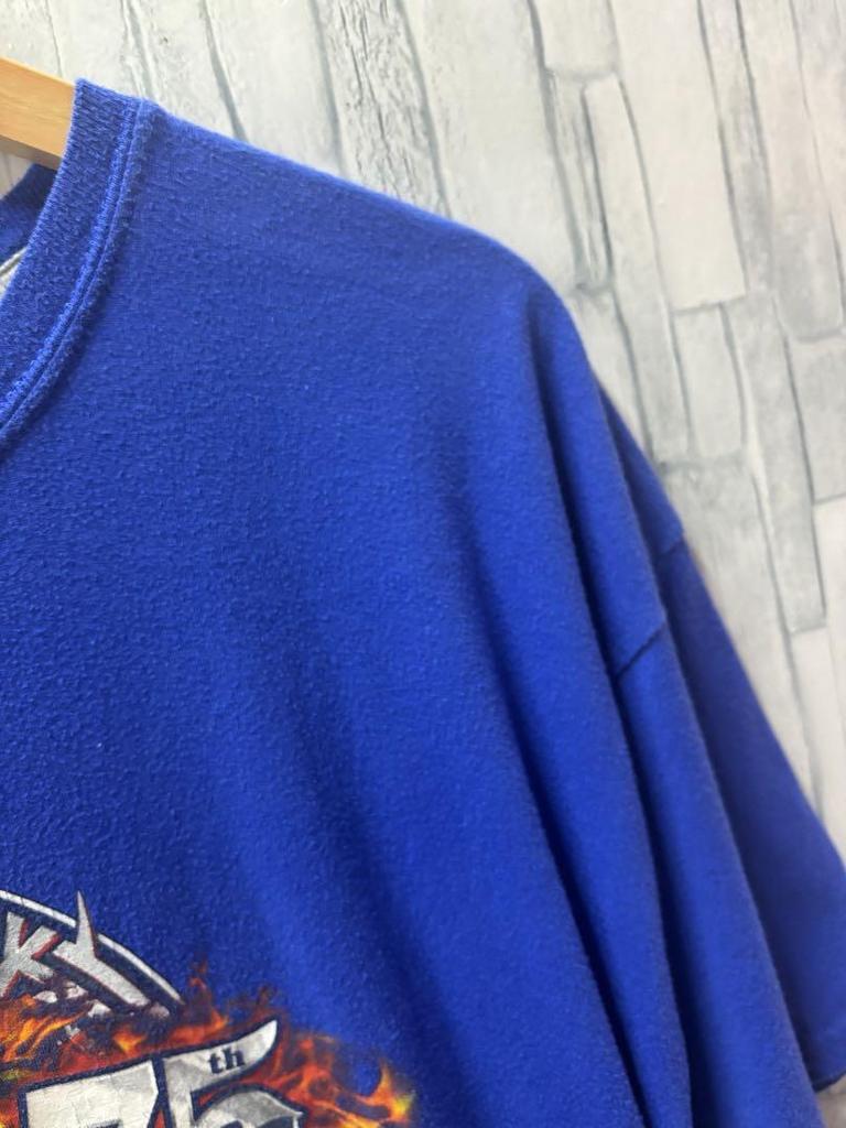 [USED] Vintage Harley-Davidson Eagle T-shirt, blue.