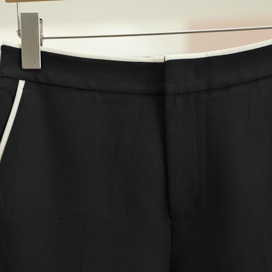 Sancai Women's Slim Fit Straight Leg Casual Pants for Autumn