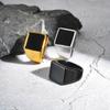 Square Signet Ring for Men Boys,Waterproof Stainless Steel Finger Band Ring,Gothic Punk Rock Jewelry Gifts