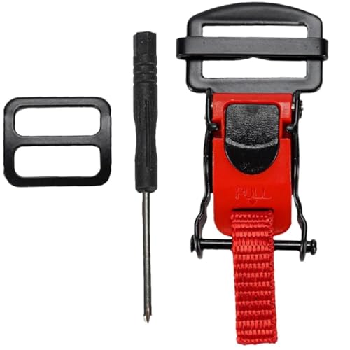 

Motorcycle Helmet Quick Release Buckle Kit Replacement Accessories Motorcycle Helmet Accessories (Red)
