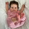 50/60cm Soft Cloth Body Reborn Babies Dolls Maddie Lifelike Hand Painting Hair Newborn Doll 3D Skin Visible Veins Rebirth Dolls for Kids Playmate Toys