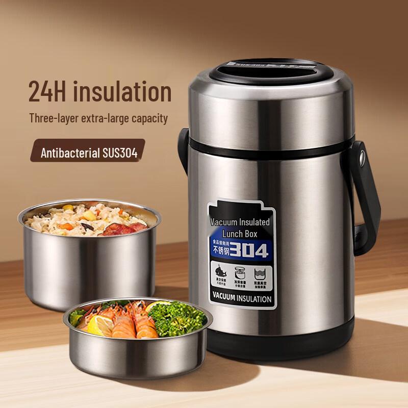 COOKSS Stainless Steel Insulated Lunch Boxes & Food Pots