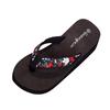 Women Ladies Fashion Summer Flowers Bohemian Style Slippers Beach Sandals Shoes