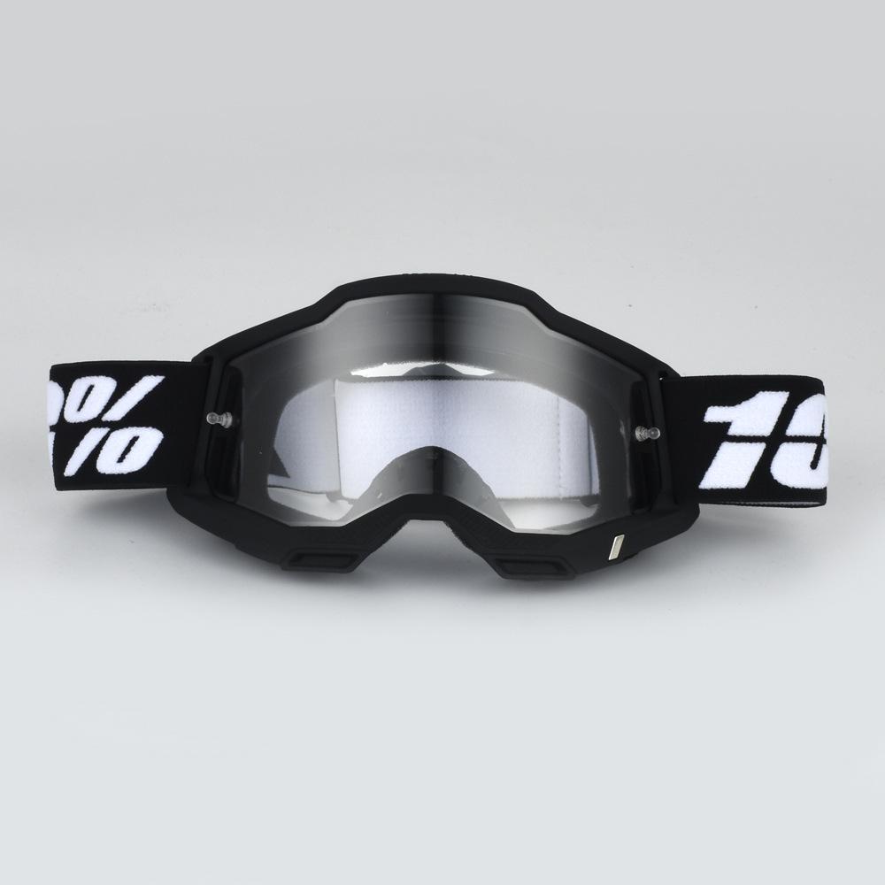 Neue Offroad-Helmbrille Donut Outdoor Motorrad-Fahrbrille Gesichtsmaske Skibrille