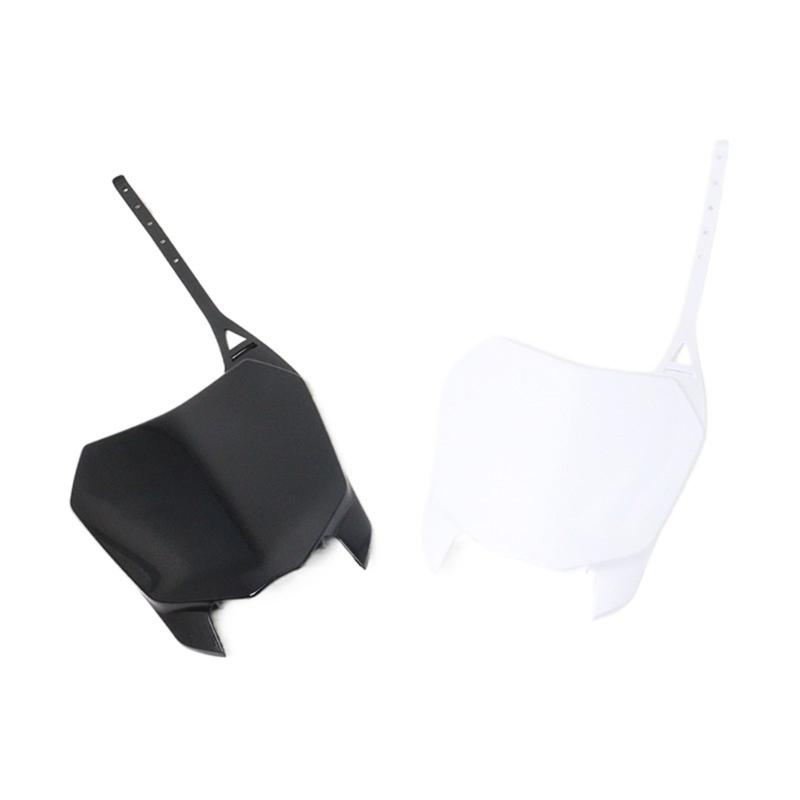 High Visibility Motorcycle Race Plate Durability Construction Easy Customization Off Roading Use Fit for CRF250R CRF450R