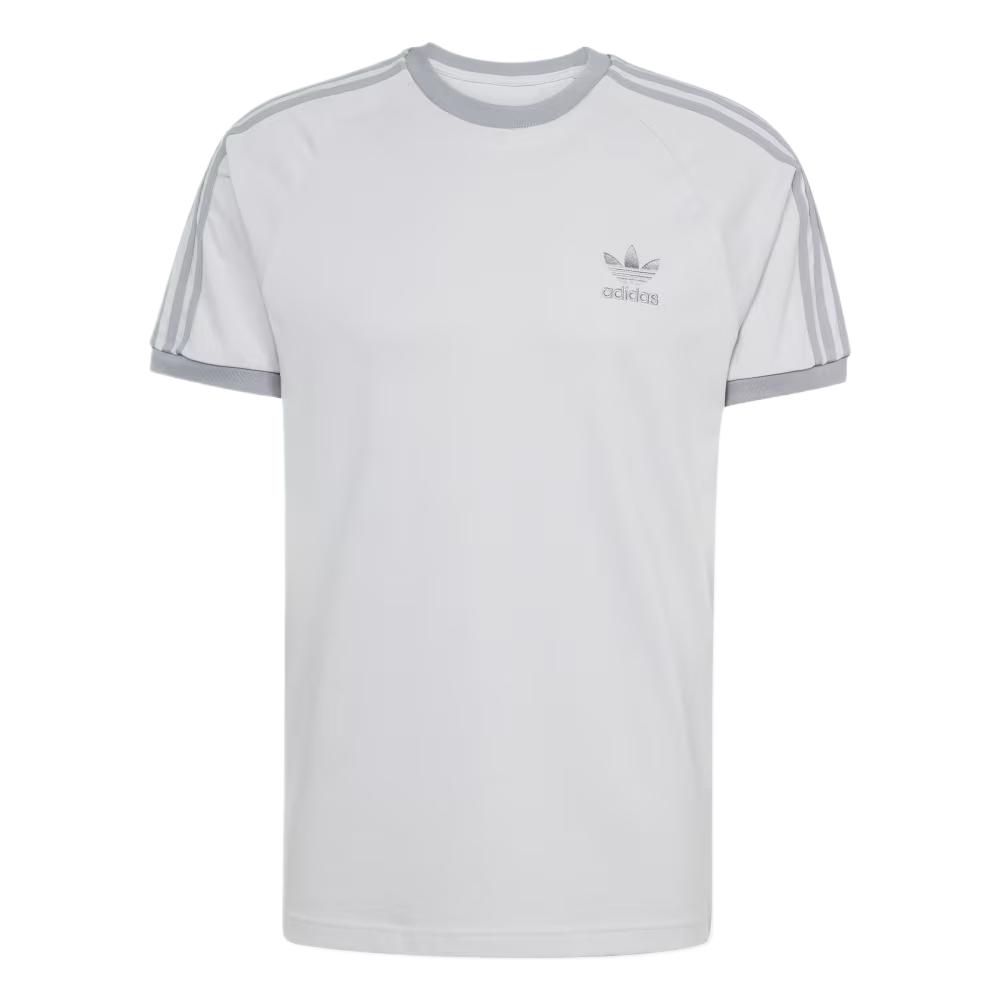 

Adidas Originals Adicolor Classics 3-Stripes Comfortable Versatile Simple Fashion Short Sleeve T-Shirt Men Tops Gray JN7016 S