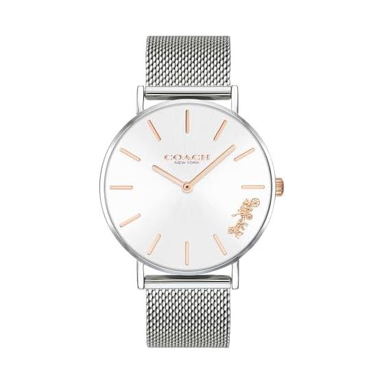 [Coach] [Regular Import] Women s Watch PERRY Silver Dial Mesh Belt 14503124