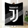 Minimalist white "J" with diagonal black and gray background stripes. for all seasons blanket lunch break throw gift